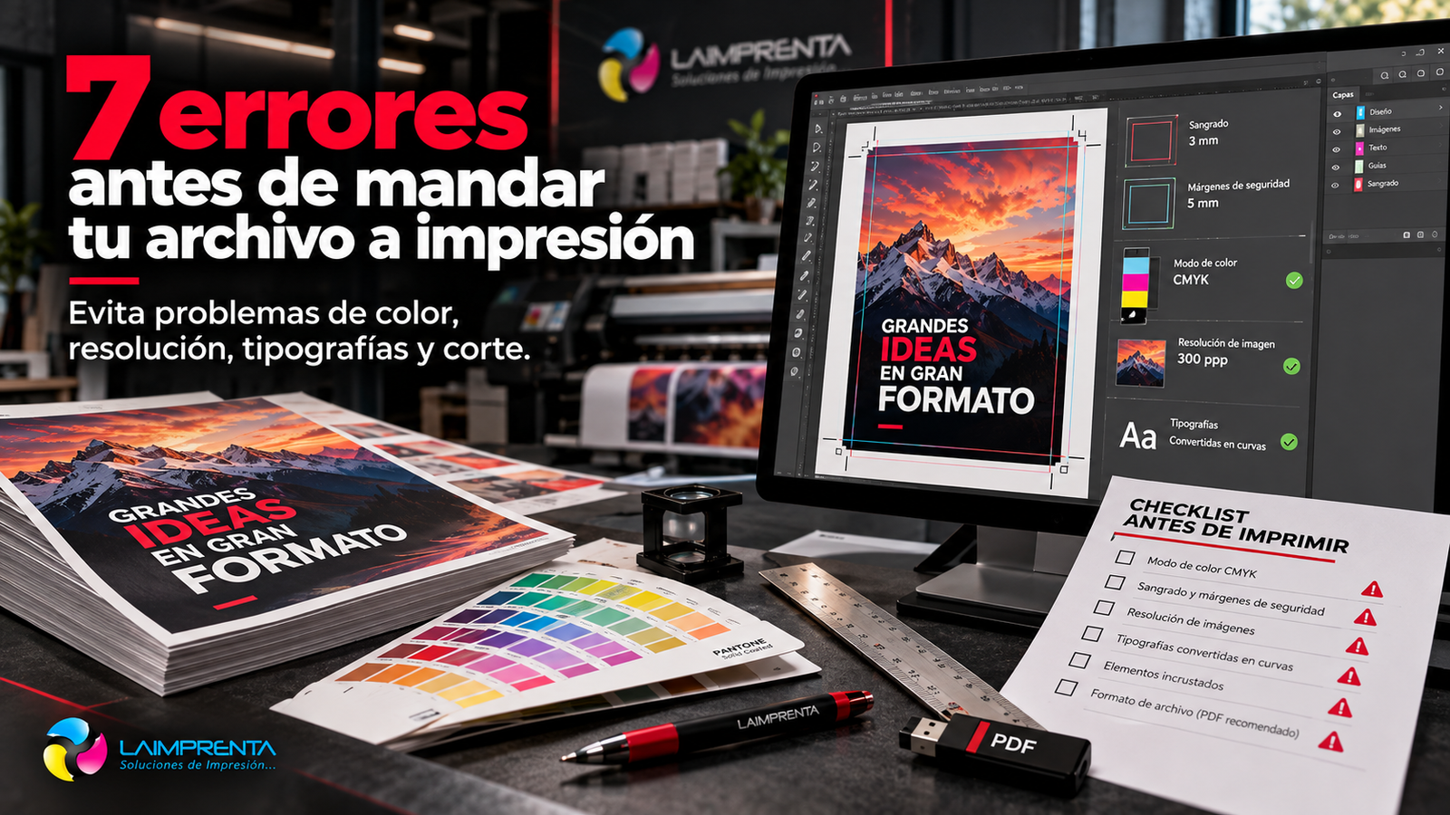 7 errores que debes evitar antes de mandar un archivo a impresión