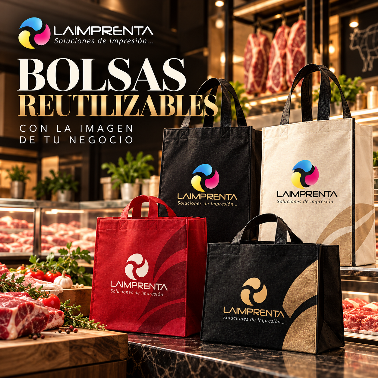 Bolsas Reutilizables Personalizadas